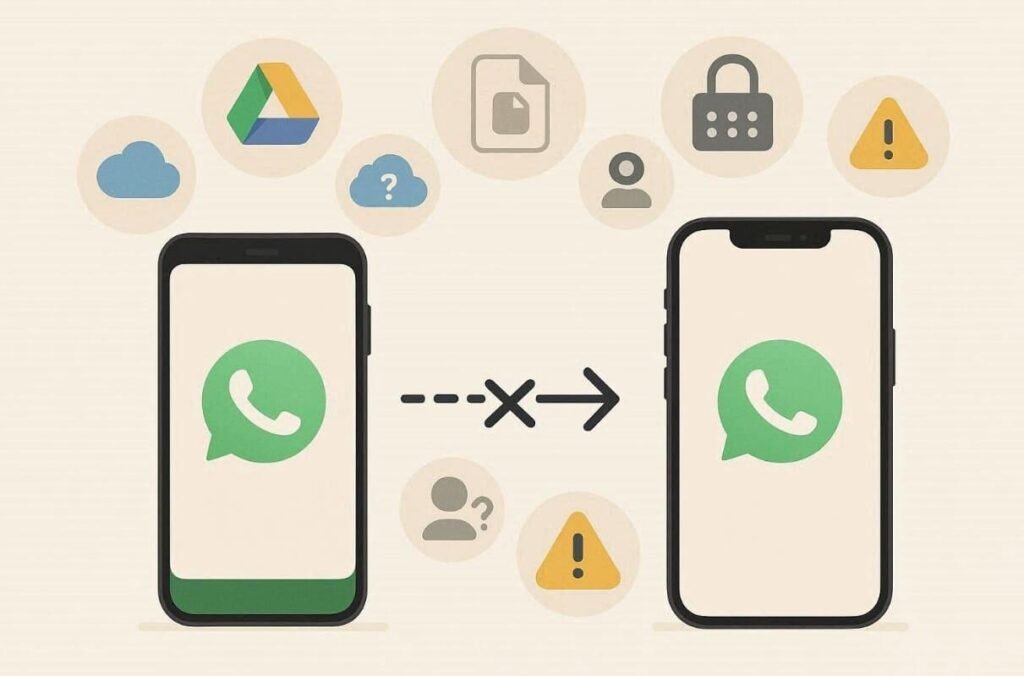 transferring whatsapp from android to iphone