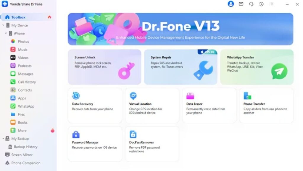 access phone transfer of drfone